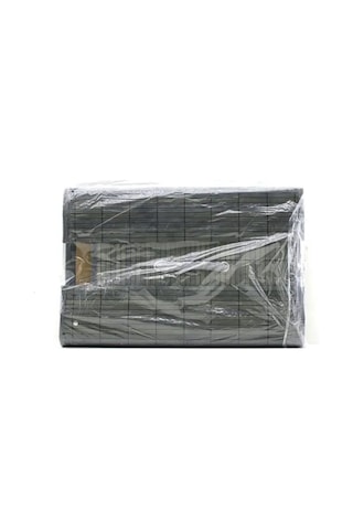 Jenerik Bambu Kirli Çamaşır Sepeti 35x50 Cm - Yuvarlak Kapaklı Gri