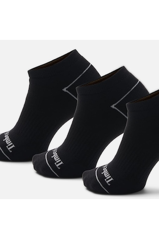 Timberland Bowden 3 Pack Bowden Full Cushion No Sho Black
