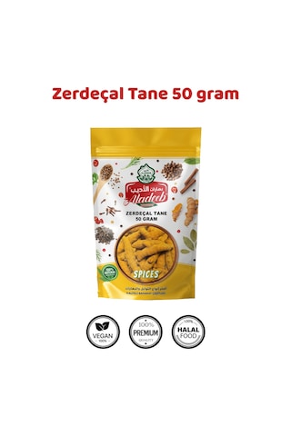 Zerdeçal Tane 50 Gram