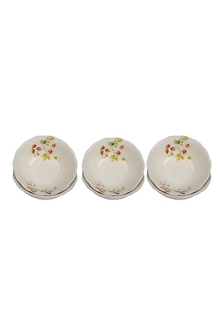 Setabıanca Stlt-4d Kase Berry Flower, 6'lı çok renkli