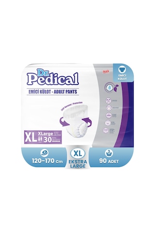 Dr.pedical Emici Külot Hasta Bezi Xl-extra Large Beden 90 Adet XL