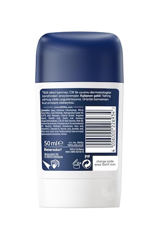 Men Erkek Stick Deodorant Derma Control Defend 50ml, 72 Saat Anti-perspirant, Alkolsüz, Hyaluron