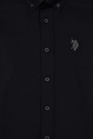 U.s. Polo Assn. Erkek Çocuk Siyah Gömlek Basic 50316801-vr046 Siyah