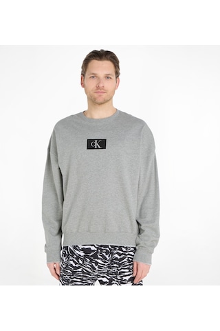 Calvin Klein Calvın Kleın Erkek Sweatshırt Nm2415e-p7a Nm2415e-p7a Gri Gri