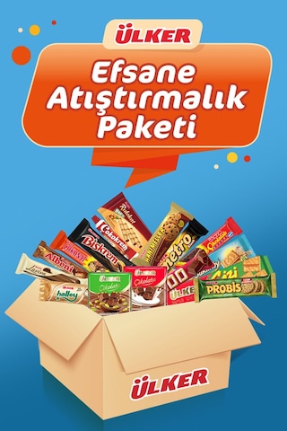 Ülker Efsane Atıştırmalık Paketi