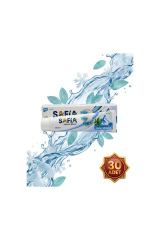 Safia Diş Macunu Yeşil Çay Ve Himalaya Tuzu 30x100 Ml Temel Bakım