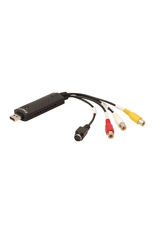 Powermaster Rca Analog S-video Ses Capture Card 720p Easycap Usb 2.0