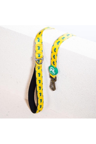 Pawstar Cactus Leash Kedi Köpek Sevk & Gezdirme Kayışı Köpek Uzatma Tasması Sarı