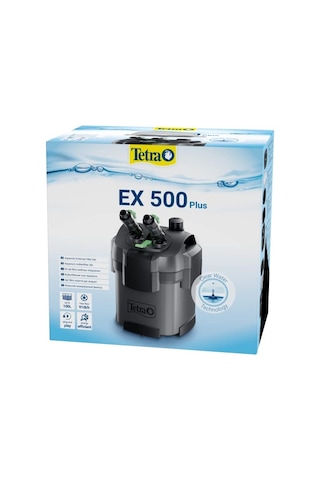 Akvaryum Dış Filtre Ex 500 Plus 100 Litreye Kadar Akvaryumlar İçin Güçlü Filtre, Kristal Berraklığında Bal