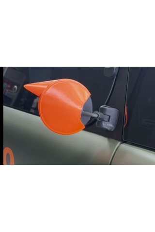 Citroen Ami Yarasa Ayna Kapağı Turuncu