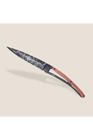 Deejo Kamp Serrated 37g, Coral Wood / Terra Incognita Kahverengi