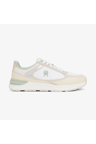 Tommy Hilfiger Leather Kadın Krem Sneaker Fw0fw08472 Krem