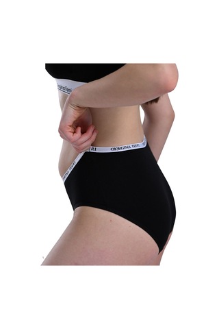 Likralı 6'lı Kutu Premium Günlük Kullanıma Uygun Bato Külot Amelıa G-008 E Siyah