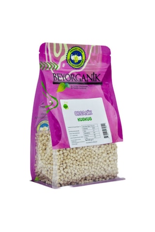 Organik Kuskus 500gr Pestisit Ve Aflatoksin Analizli