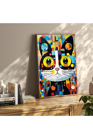 Ks Games 300 Parçalı Abstract Cat - Soyut Kedi Puzzle - Philip Trully - 19262