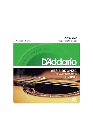 D'addario Ez890 Takım Tel Akustik Gitar Teli 009-045