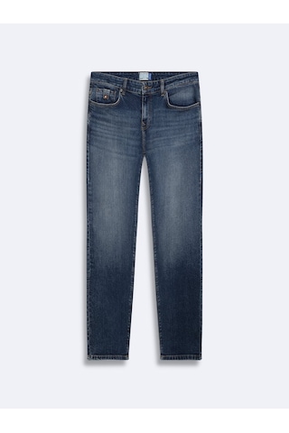 LTB Joshua Düşük Bel Dar Paça Mid Indigo Jean Pantolon İndigo