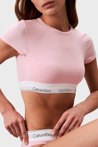 Calvin Klein Bayan Top Lv00qf7213 Sql Açık Pembe Açık Pembe