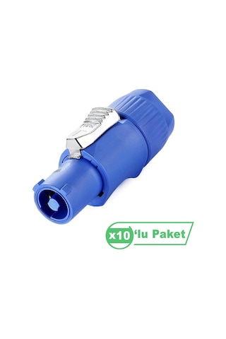 Losen Ld4034-1 Powercon Erkek Konnektör 10 Lu Paket