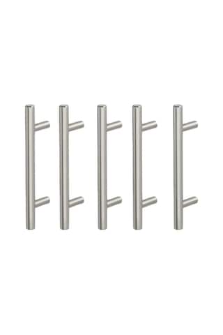 5 Adet Keijo Inox 224mm Paslanmaz Kulp Mobilya, Dolap Kulbu, Kulp Modeli 155 x 230 MM (Büyük Boy)