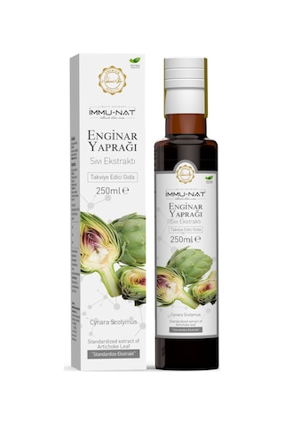 İmmunat Enginar Yaparağı Sıvı Ekstraktı (250ml) İmmunat Enginar Yaparağı Sıvı Ekstraktı (250ml)