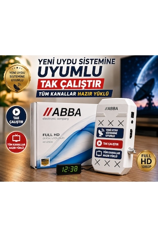Yeni Uydu Frekanslarına Uyumlu Full Hd Uydu Alıcısı Tüm Kanallar Yüklü Tak Çalıştır Hazır Kurulum