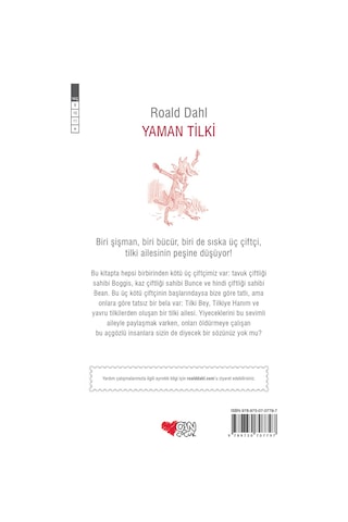 Yaman Tilki - Roald Dahl - Can Çocuk Yayınları