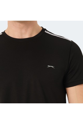 Slazenger READ IN Erkek  Siyah Tişört