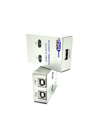 2 Port Usb Sharing Switch Usb Çoklayıcı Seçici Usb Auto Swıtch