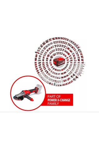 Einhell TP-AG 18/125 F Li BL - Solo Akülü Avuç Taşlama (Akü ve Şarj Hariç) - 4431175
