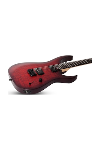Schecter Sunset-6 Extreme Elektro Gitar Scarlet Burst