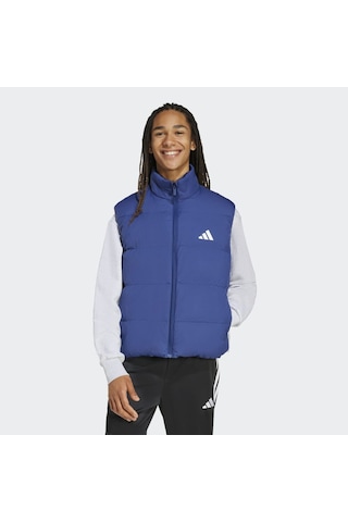 Adidas Jm4080 Ess 3s Puf D V Erkek Spor Yelek Mavi