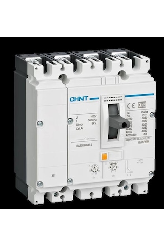 Chint - Nm8n-250s/tm200/4c 4p 200a Ayarsalı Kompakt Şalter 271186