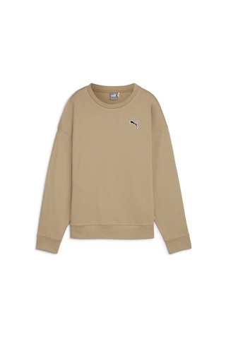 Puma Better Essentıals Crew Fl Bej Kadın Sweatshirt