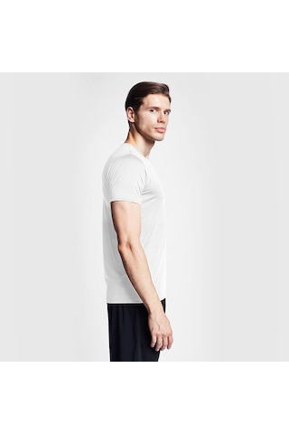 Lescon Erkek Kısa Kol T-shirt 25s-1220-25n Beyaz
