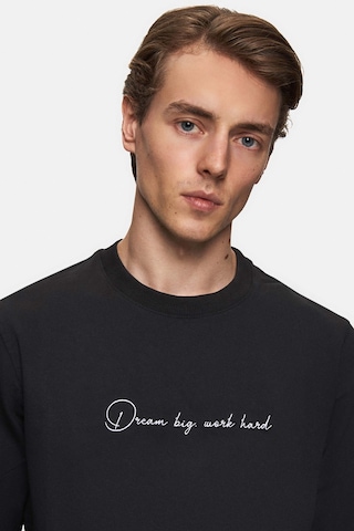 Twn Slim Fit Siyah Düz Sweatshirt 3ece25152792m Siyah