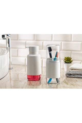 Periboia 2'li Sıvı Sabunluk Ve Diş Fırçalık Seti Diğer