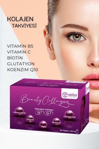 Beauty Collagen Sıvı Takviye Edici Gıda