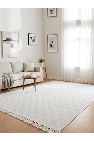 Padişah Halı 200x290 Cm Sümela Koleksiyonu 39142-060 Krem Krem