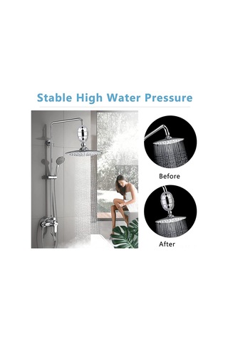 Kangvka Duş Filtresi Klor Ve Ağır Metal Giderici, 5 Katlı Filtreleme İle Cilt Ve Saç Koruyucu, Evde Spa Deneyimi, Kolay Kurulum, Tüm Duş Tipleriyle Uyumlu Diğer