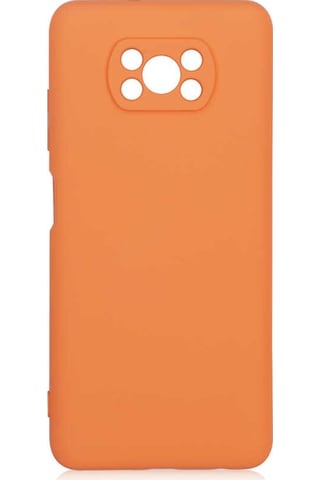 Noktaks - Xiaomi Uyumlu Xiaomi Poco X3 / Poco X3 Nfc / Poco X3 Pro - Kılıf İçi Kadife Koruyucu Mara Lansman Kapak - Turuncu