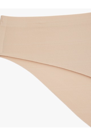 Koton Rahat Kalıp Dokulu Brief Külot Ten Rengi 6slk30080mk