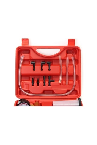 Didadodo El Tipi Vakum Tabanca 2'si 1 Arada Fren Hidroliği Hava Alma Değişimi Test Cihazı Kiti