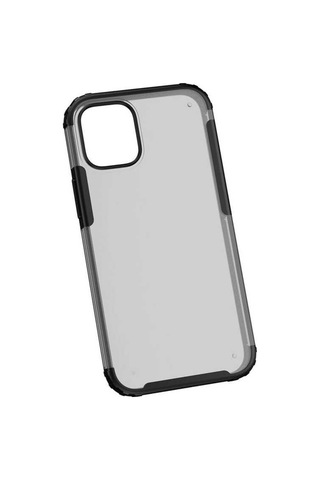 Apple Uyumlu iPhone 12 Mini Kılıf Zore Volks Kapak-Siyah