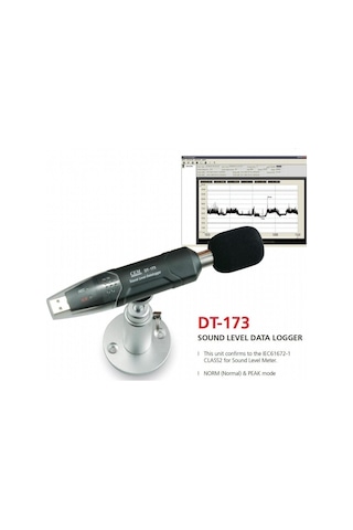 Cem Dt-173 Gürültü + Ses Seviyesi Ölçüm Cihazı