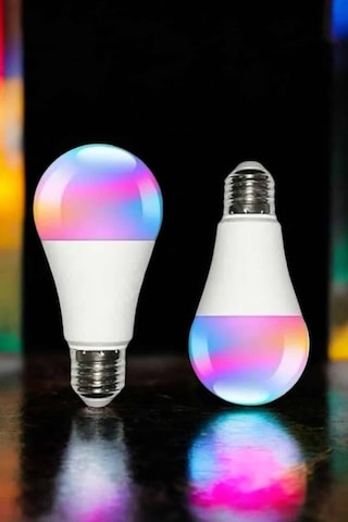 Renk Değiştirebilen Rgb Işıklı Led Ampul A+enerji 10 Watt Led Işık Çok Renkli