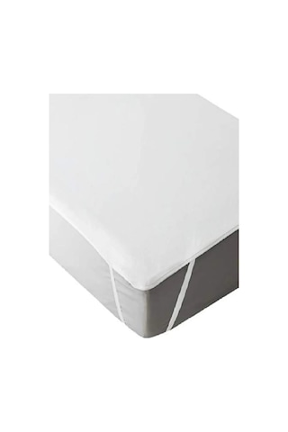 Evony 100x200 Cm Tek Kişilik Alez Sıvı Geçirmez Yatak Koruyucu Micro Kumaş Beyaz