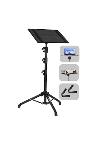 Lastvoice Lp-20 Ayarlanabilir Yüksek Kaliteli Projeksiyon Standı Sehpası 70-160 Cm Yükseklik Ayarlı