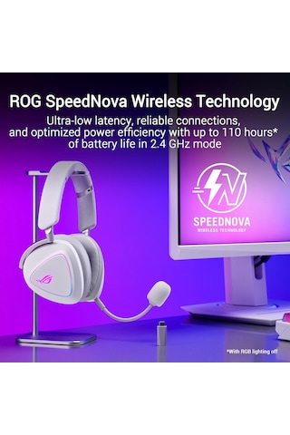 Asus Rog Delta Ii Kablosuz Oyun Kulakliği 50mm Ti Tanyum Sürücül
