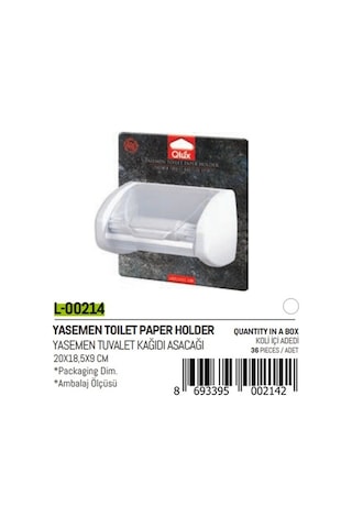 Yasemen Kapaklı Wc Kağıtlık 5361 Çok Renkli